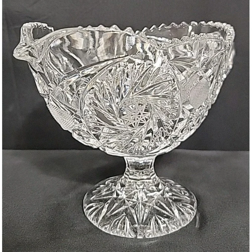 Vintage Imperial‎ Glass Gravy/Sauce Boat, 5.25